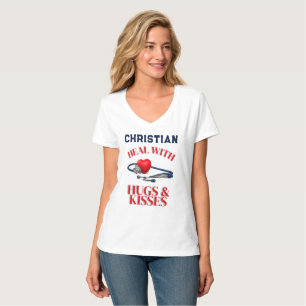 T-shirt Guérir avec les câlins et les baisers Je Docteur S