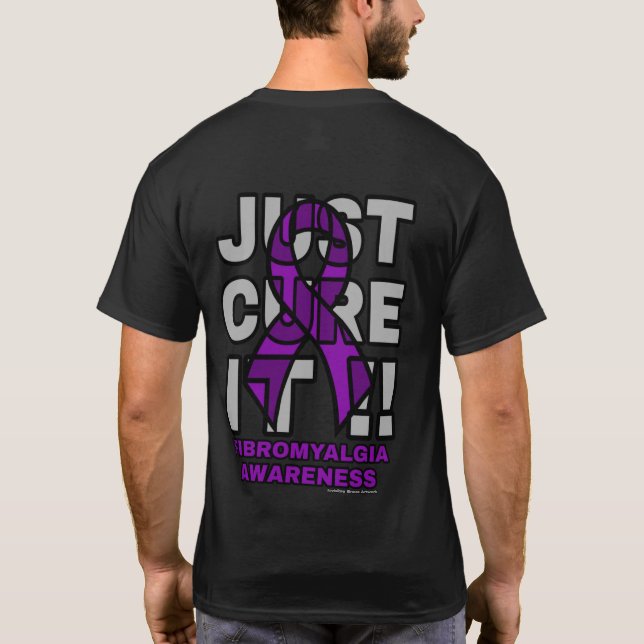T-shirt GUÉRIR...Fibro (Dos)