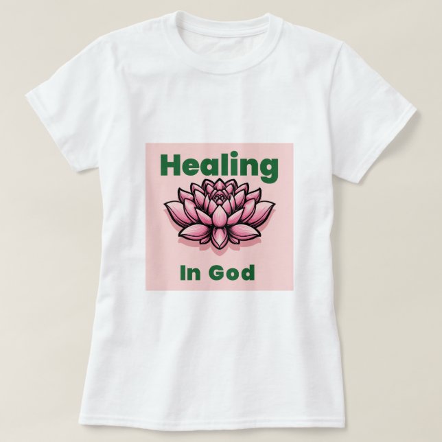T-Shirt GUÉRISON EN DIEU (Design devant)