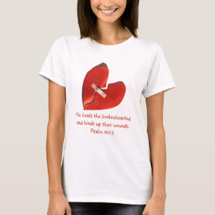 T-shirt Guérisseur d'art d'écriture sainte de 147:3 de