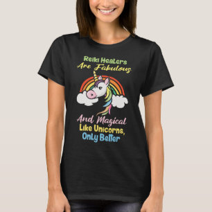 T-shirt Guérisseur de licorne Reiki Aura Chakra Nettoyant
