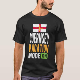 T-shirt Guernesey Souvenir - Voyage - Guernesey Vacances