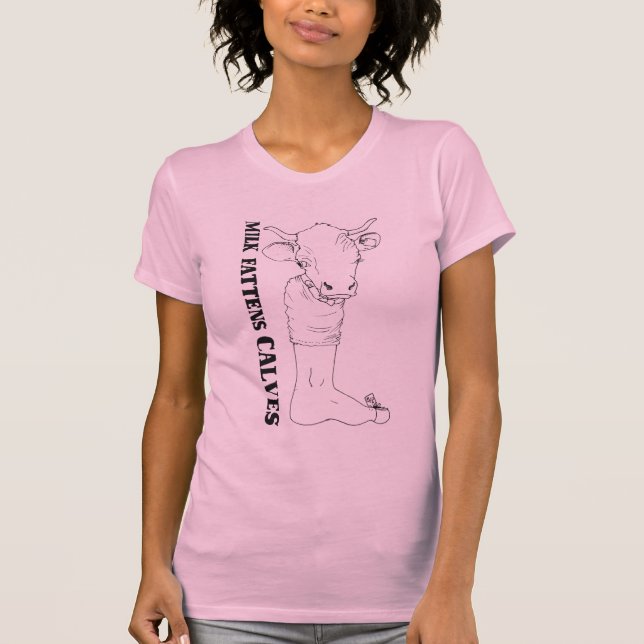 T-shirt Guerre biologique de lait (Devant)