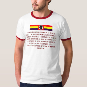 T-shirt Guerre civile d'EL Quinto Regimiento Espagne