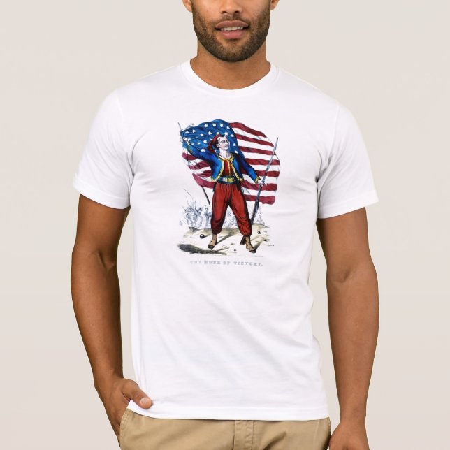 T-shirt Guerre civile New York Zouaves (Devant)