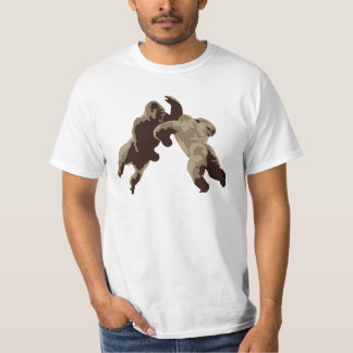T-SHIRT GUERRE DE GORILLE