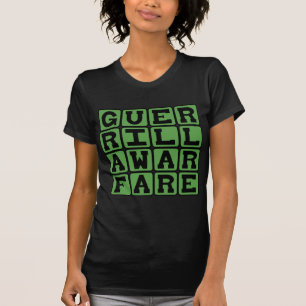 T-shirt Guerre de guérilla, style de combat furtif
