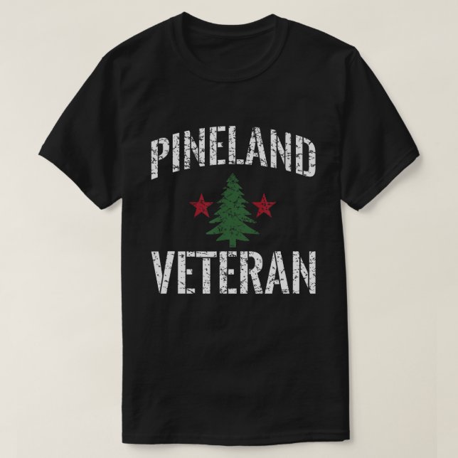 T-shirt Guerre De L'Armée À Pineland Vétéran 20558 (Design devant)