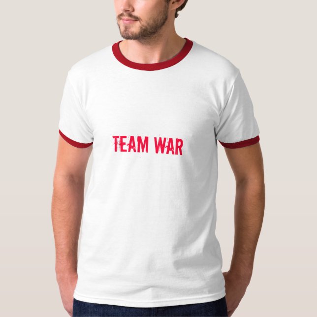 T-shirt Guerre d'équipe (Devant)