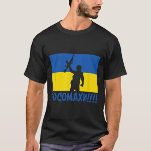 T-shirt Guerre des gloutons d'Ukraine Stand national Amour