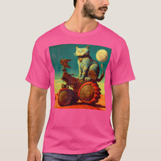 T-shirt Guerre des motos de chats