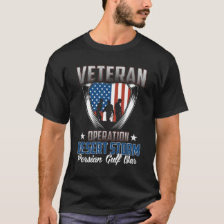 T-shirt Guerre du Golfe Persique de tempête du désert