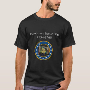 T-shirt Guerre française et indienne