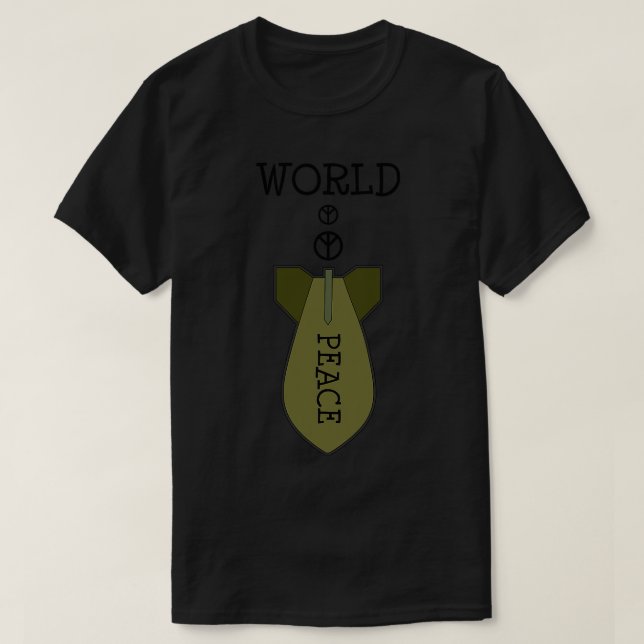 T-shirt Guerre mondiale (Design devant)