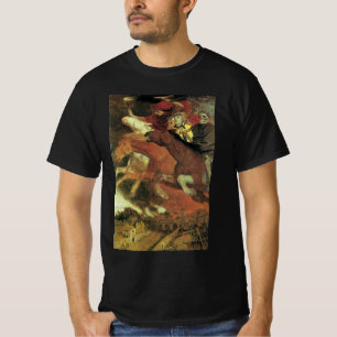T-shirt Guerre par Arnold Bocklin, Symbolisme Vintage Art