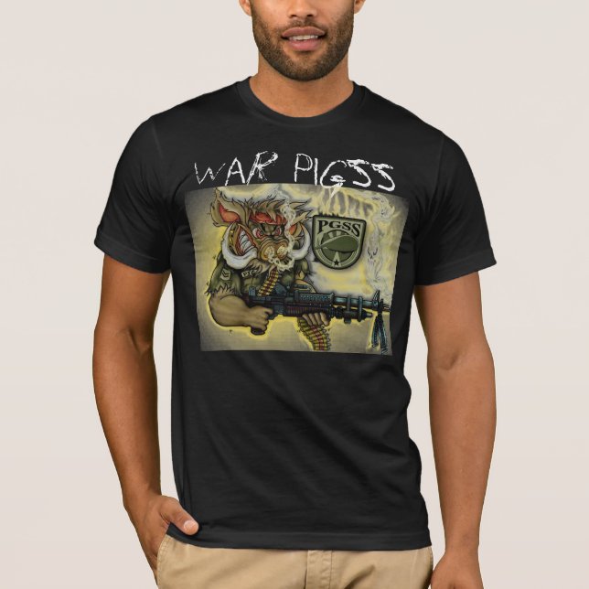 T-shirt Guerre PiGSS (Devant)
