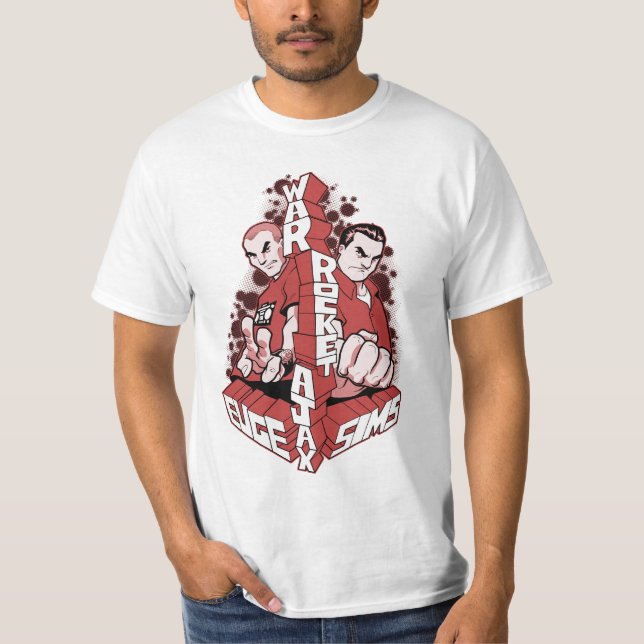 T-shirt Guerre Rocket Ajax (Devant)
