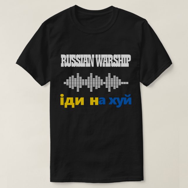 T-shirt Guerre russe Allez-vous, Stop Ukraine Guerre T- (Design devant)