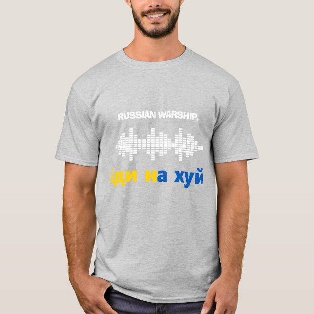 T-shirt Guerre russe, guerre d'Ukraine (Devant)