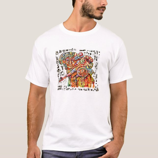 T-shirt ** Guerrero de la luz ** (Devant)