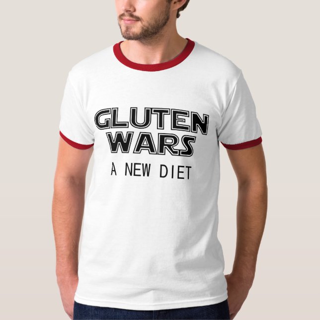 T-shirt Guerres de gluten (Devant)