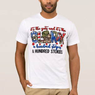 T-shirt Guerres et gloire : l’honneur d’un soldat