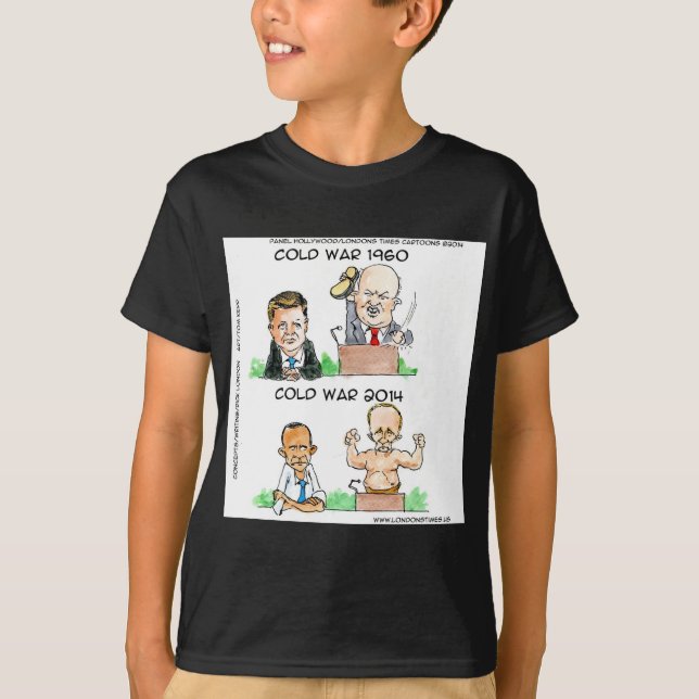 T-shirt Guerres froides de 1960 et 2014 Drôle (Devant)