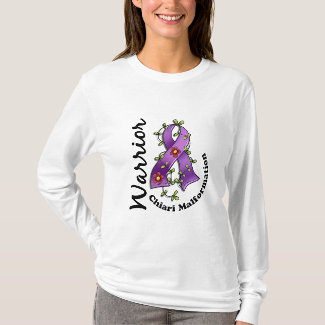 T-shirt Guerrier 15 de malformation de Chiari (Devant)