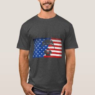 T-shirt Guerrier américain