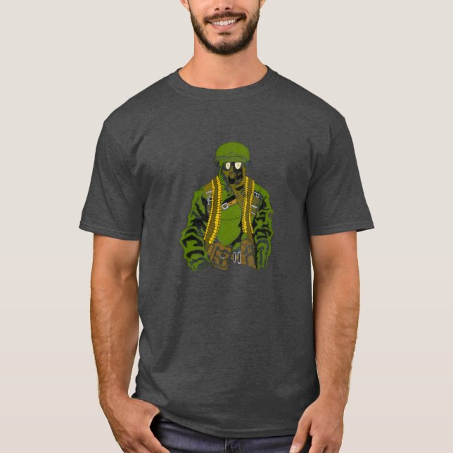 T-shirt  Guerrier Apocalyptique (Devant)