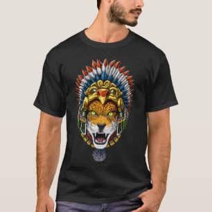 T-shirt Guerrier aztèque Jaguar