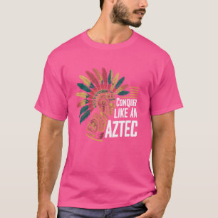 T-shirt Guerrier aztèque mexicain Culture aztèque Indigeno