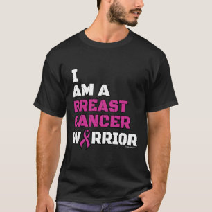 T-shirt Guerrier/Bloc/Je suis...Cancer du sein