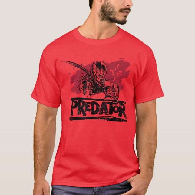 T-shirt Guerrier brandissant son épée (Devant)