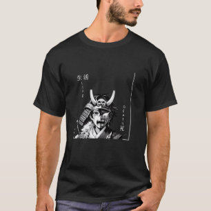 T-shirt Guerrier Chat Samouraï Vintage Chat Ninja Japonais
