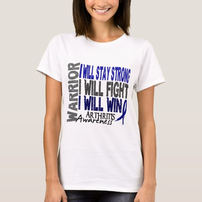 T-shirt Guerrier d'arthrite (Devant)