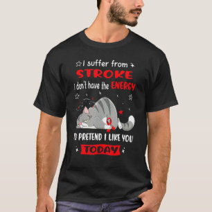 T-shirt Guerrier D'Attaque Je Souffre D'Attaque