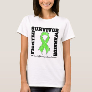 T-shirt Guerrier de combat non-Hodgkins Lymphoma
