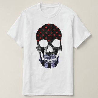 T-shirt Guerrier de crâne USA