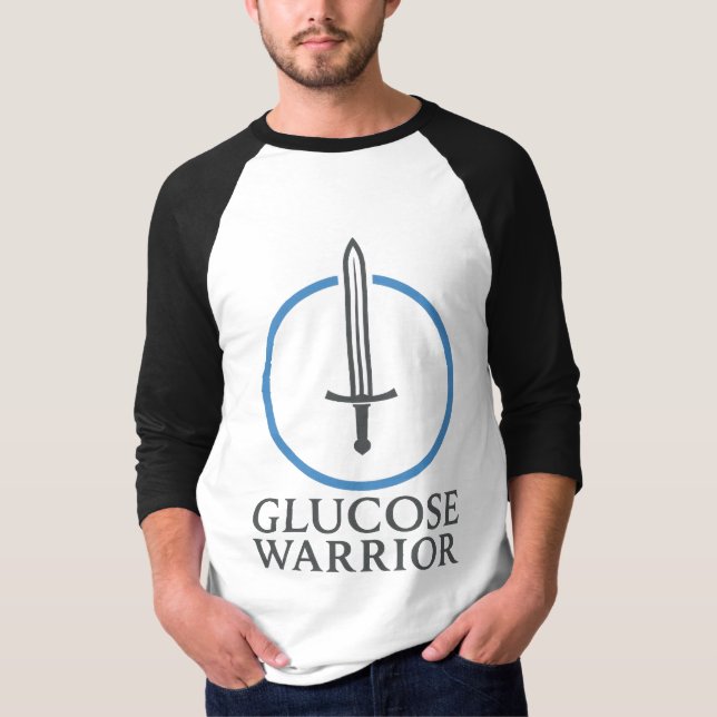 T-shirt Guerrier de glucose (Devant)
