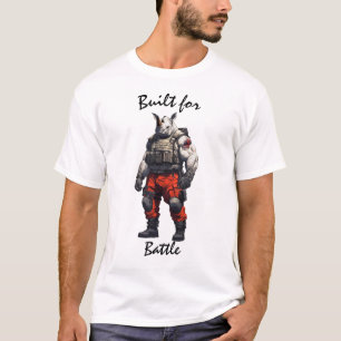 T-shirt guerrier de la bataille Rhino