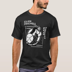 T-shirt Guerrier de la devise gaélique du clan Frichell