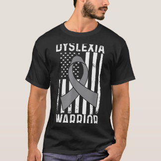 T-shirt Guerrier de la dyslexie _ drapeau dyslexique _ dys