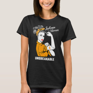 T-shirt Guerrier de la leucémie Indestructible Sensibilis