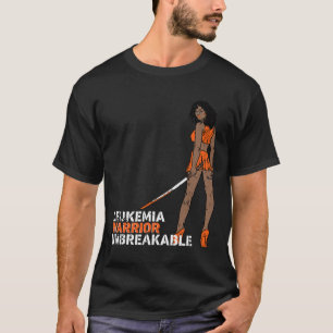 T-shirt Guerrier de la leucémie Sensibilisation au cancer