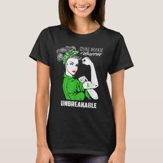 T-shirt Guerrier de la maladie coeliaque Conscience des ch
