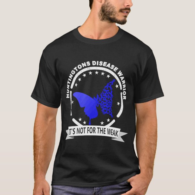 T-shirt Guerrier de la maladie de Huntingtons (Devant)