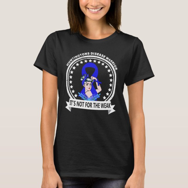 T-shirt Guerrier de la maladie de Huntingtons (Devant)