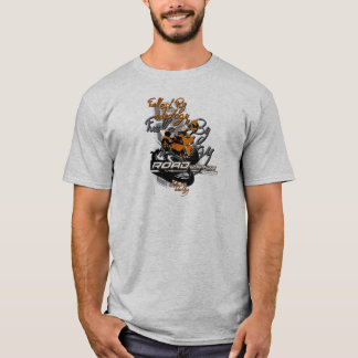T-shirt Guerrier de la route, alimenté par l'idéologie, mo