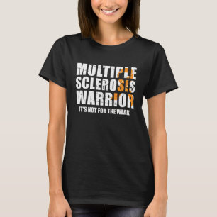 T-shirt Guerrier de la sclérose en plaques, sensibilisatio
